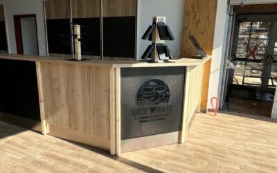 Zázemí rozhledny SkyWalk Poronin